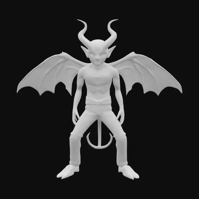 3D model for hell #fairy# imp, devilish, The #fairy# imp of hell