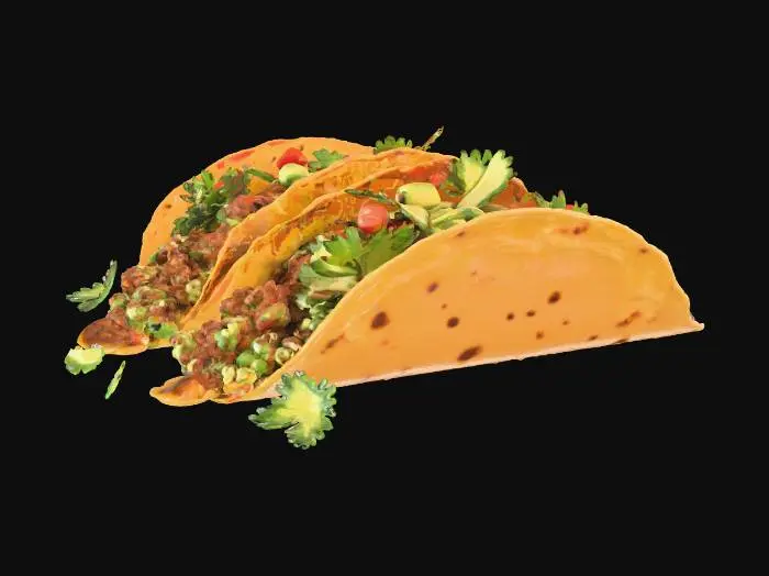 3D model for taco