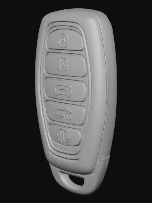 3D model for Car Remote Keyfob