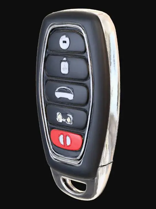 3D model for Car Remote Keyfob