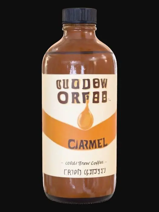 3D model for Caramel Cold Brew Coffee