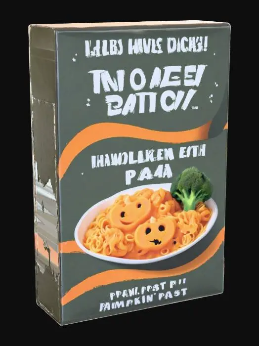 3D model for Halloween Microwave Meal