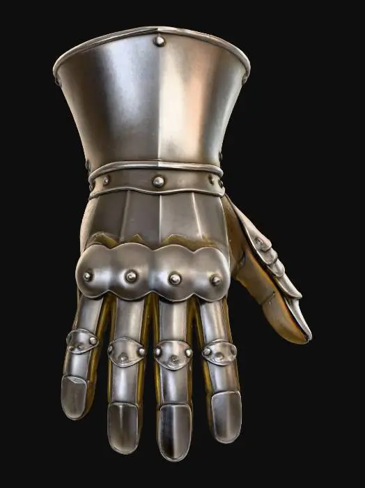 3D model for Warrior Gauntlet