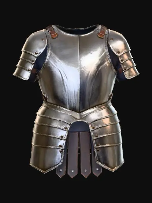 3D model for Steel Breastplate