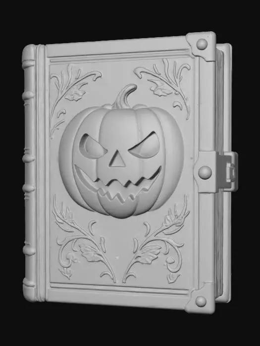 3D model for Enchanted Pumpkin Journal, #Halloween2025#