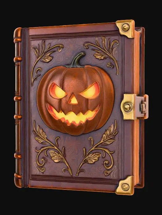 3D model for Enchanted Pumpkin Journal, #Halloween2025#