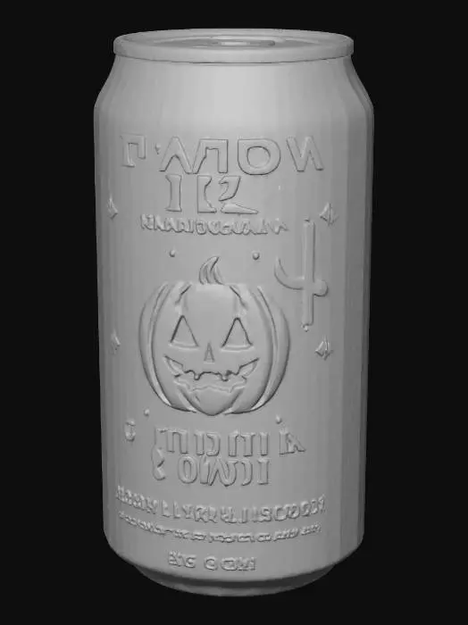 3D model for Phantom Fizz Spiced Pear Can, #Halloween2025#