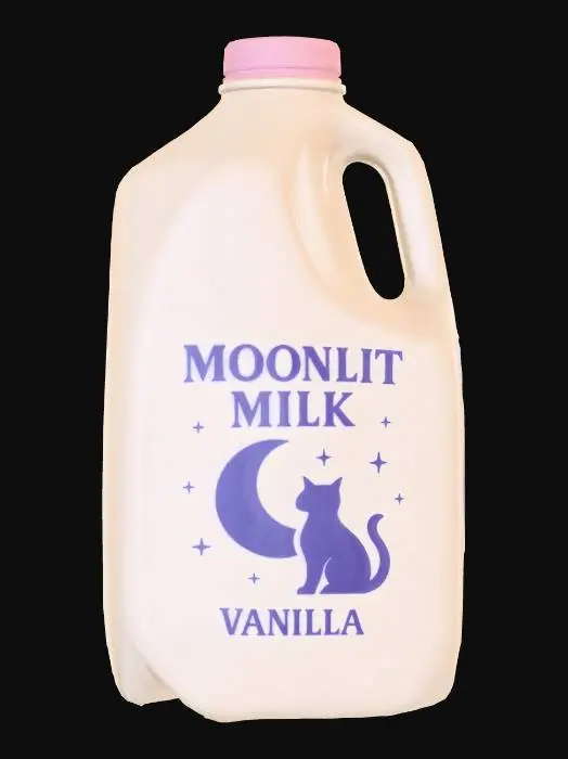 3D model for Vanilla Moonlit Milk Jug, #Halloween2025#