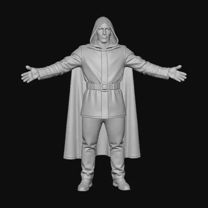 3D model for The Hooded Stranger, #villain#