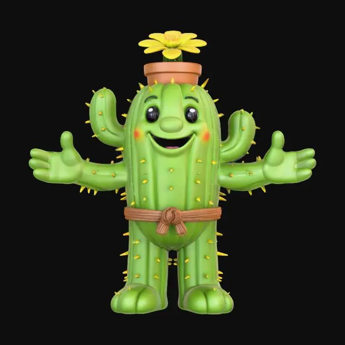 3D model for Cactus Buddy