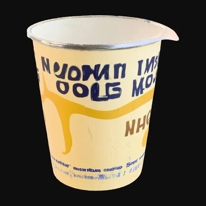 3D model for Instant Noodles Cup