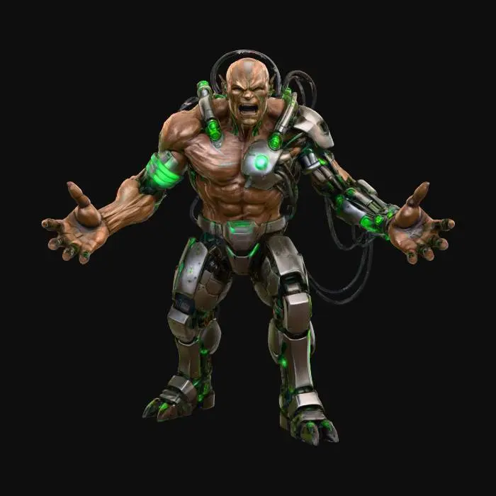 3D model for Cyber Mutant Rage