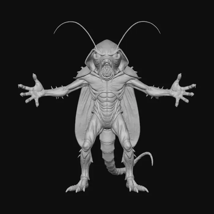 3D model for Metamorphosis Guardian