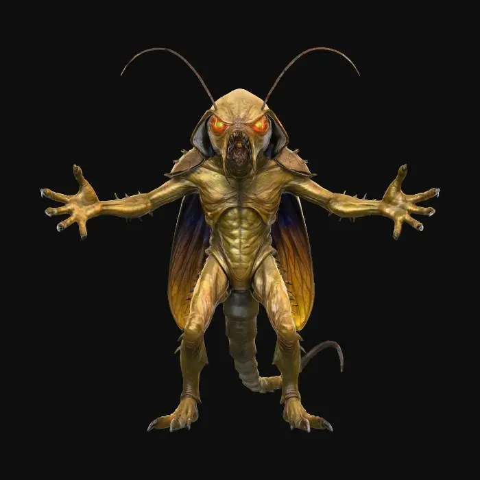 3D model for Metamorphosis Guardian