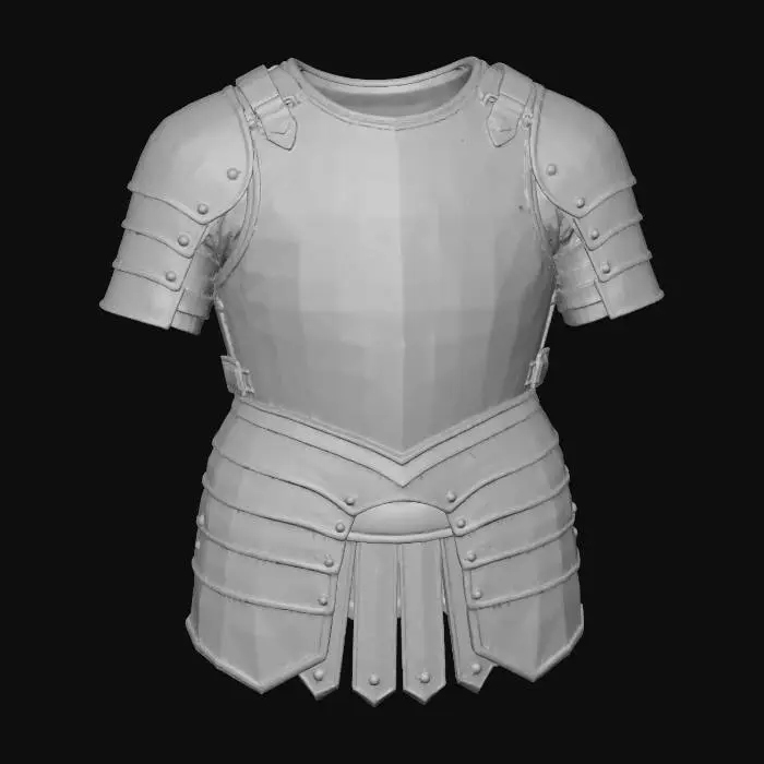 3D model for Knight's Breastplate