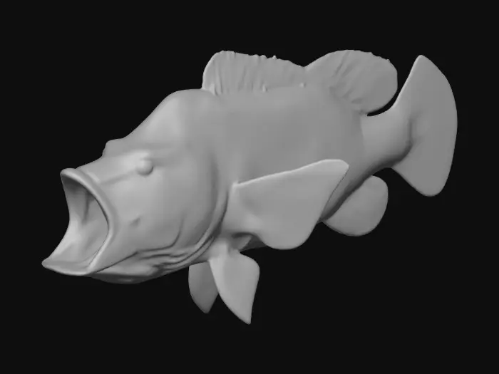 3D model for Peacock Splash