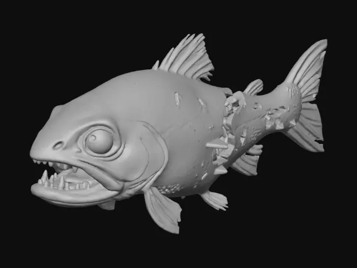 3D model for Undead Trout