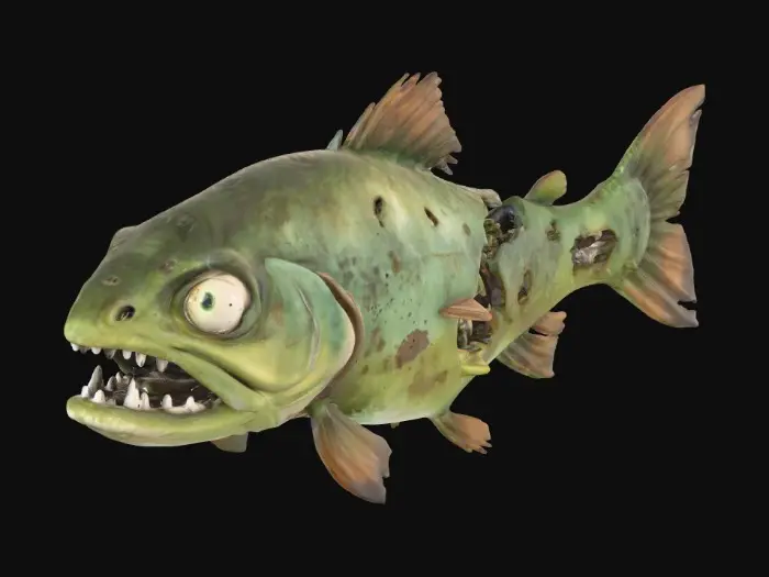 3D model for Undead Trout