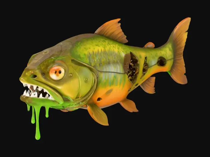 3D model for Toxic Fish Trawler