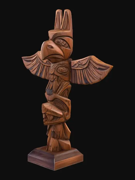 3D model for Totem Guardian