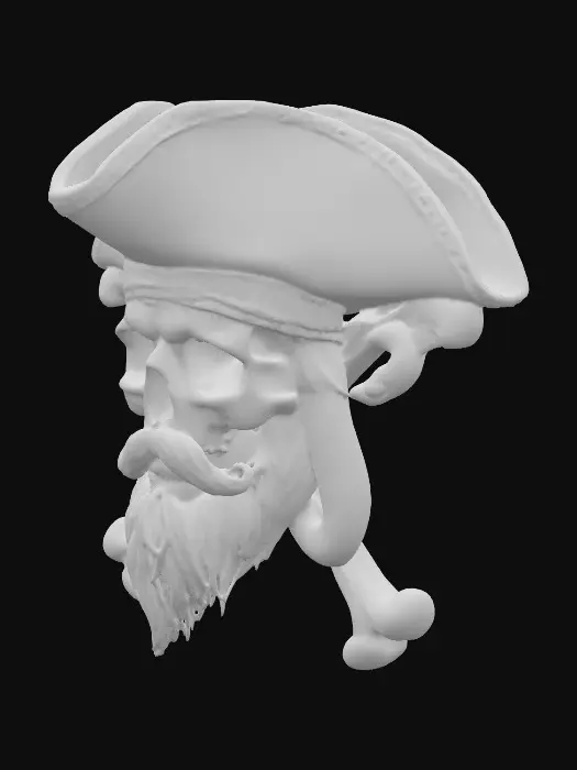 3D model for Pirate's Curse