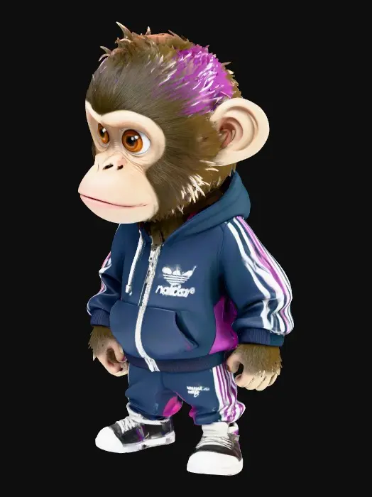 3D model for Sporty Monkey Swagger
