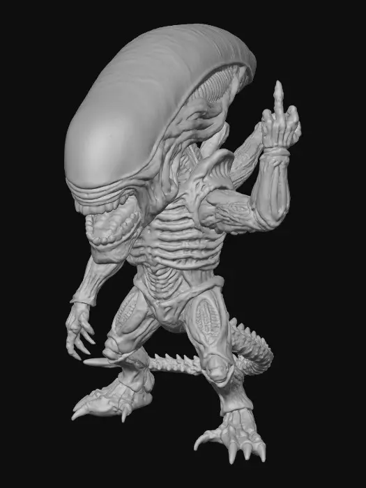 3D model for Alien Encounter