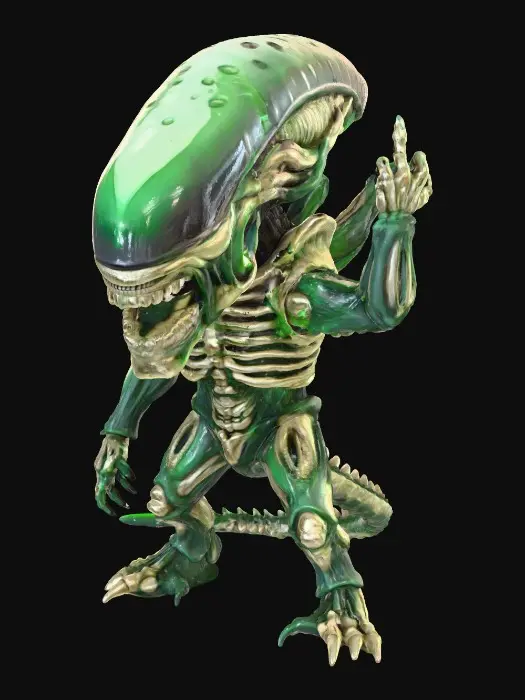 3D model for Alien Encounter