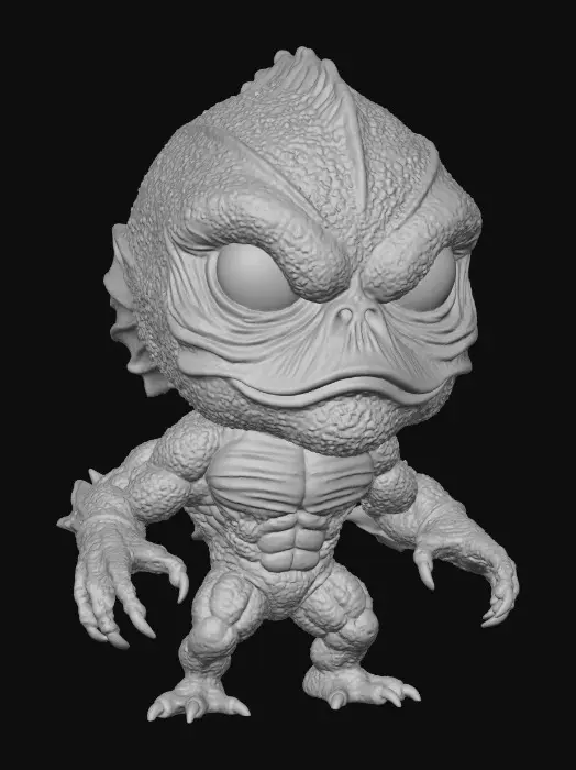 3D model for creature from the black lagoon