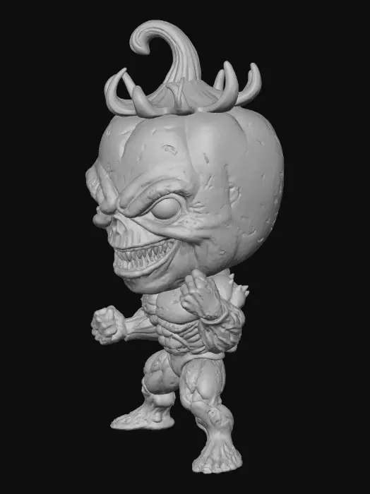 3D model for Spicy Hulk jalapeno, #Halloween2025#