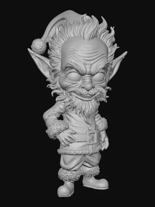 3D model for Santa's Mischievous Helper