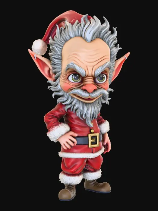 3D model for Santa's Mischievous Helper