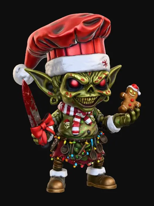 3D model for Gingerbread Masquerade