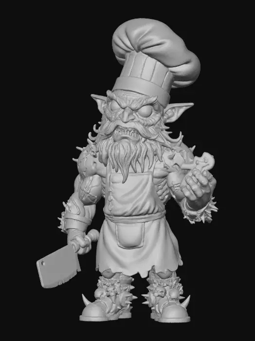 3D model for Goblin Chef Carnage