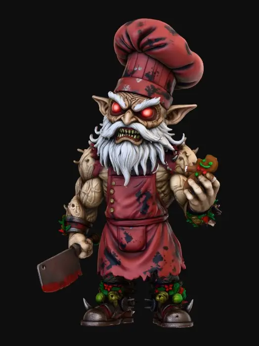 3D model for Goblin Chef Carnage
