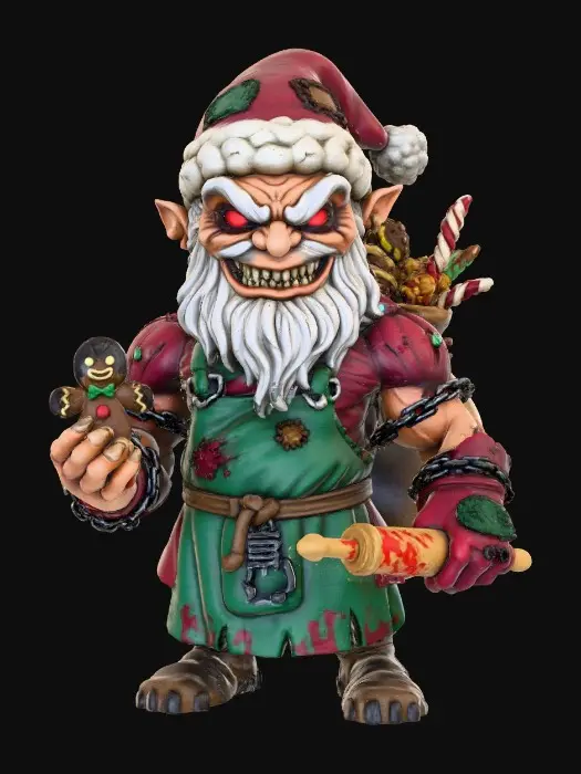 3D model for Sinister Santa's Kitchen