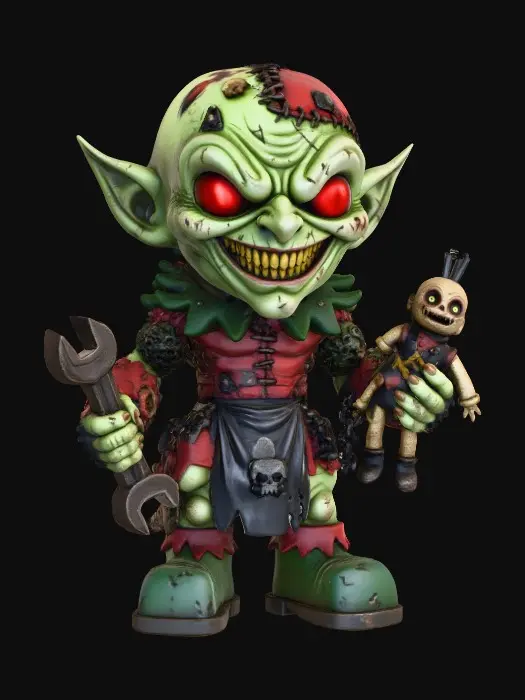 3D model for Goblin Tinkerer
