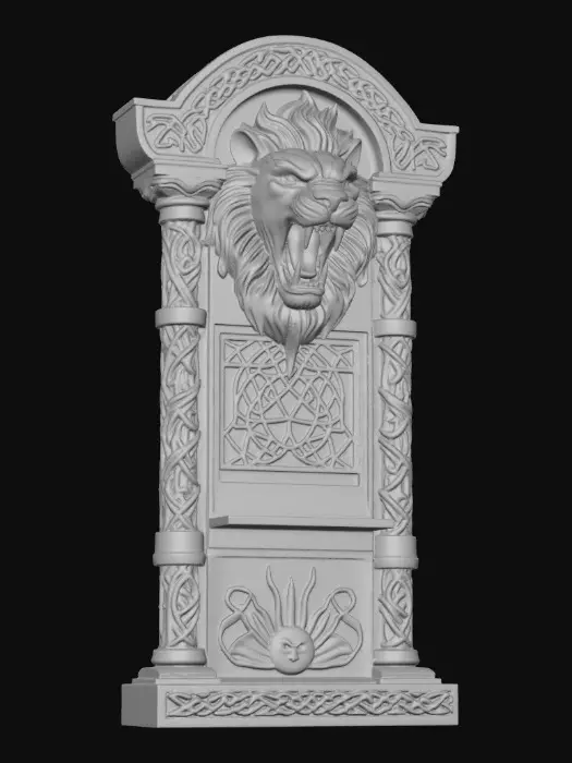 3D model for Regal Roar Monument