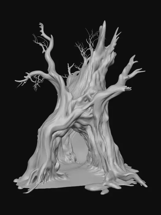 3D model for old tree