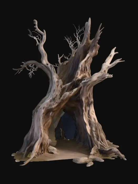 3D model for old tree