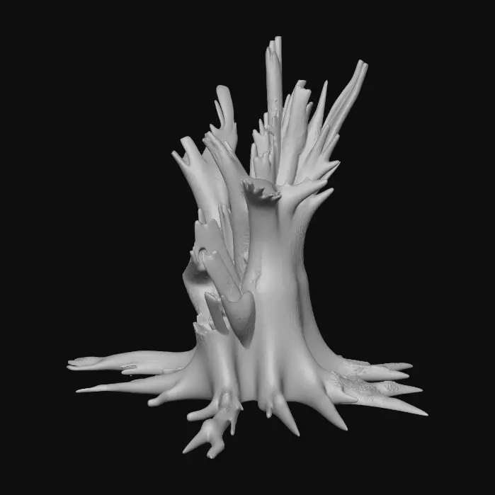 3D model for Whispering Stump