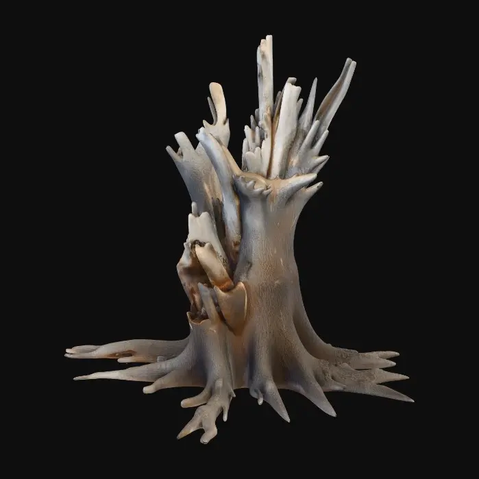 3D model for Whispering Stump