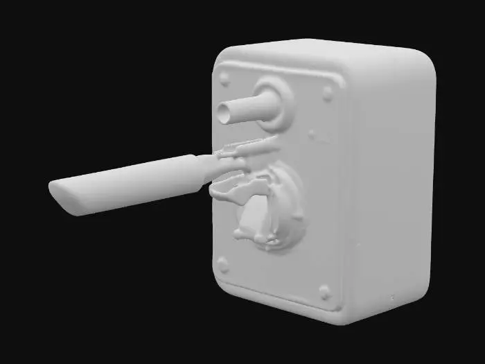 3D model for Emergency Switch Panel