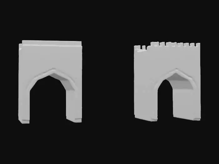 3D model for arabic_desert_town_gates_2.png