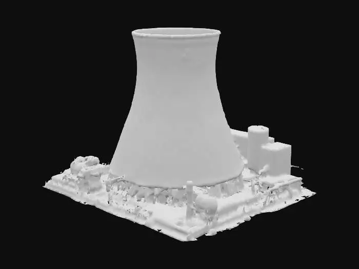 3D model for Cooling Tower Emanation