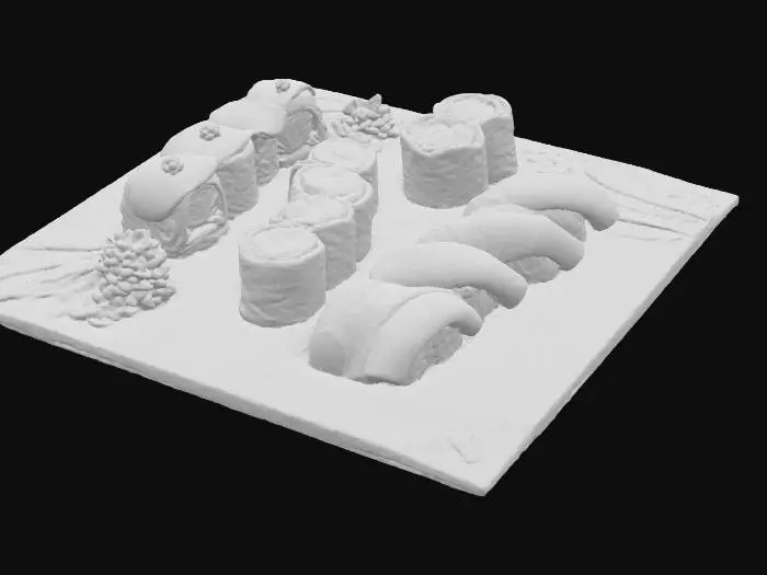 3D model for Sushi Delight