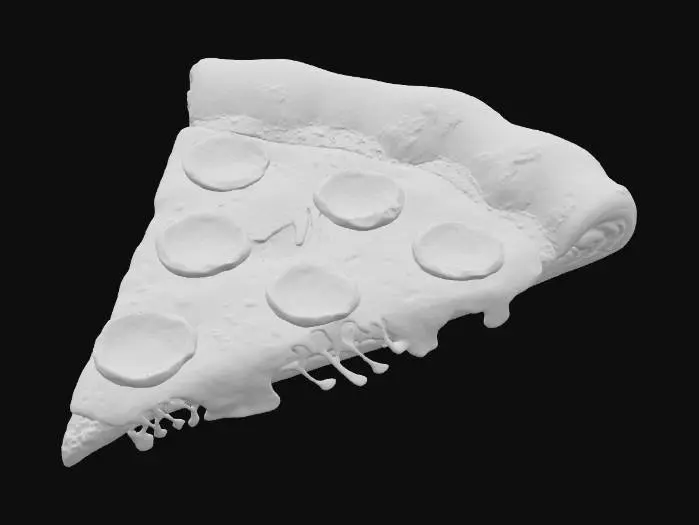 3D model for Pepperoni Delight, #food#