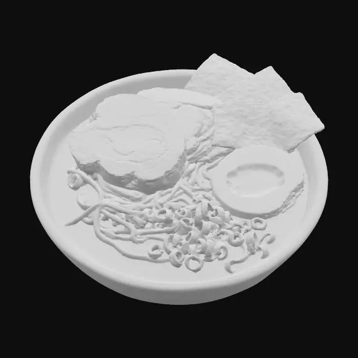 3D model for Ramen Delight, #food#