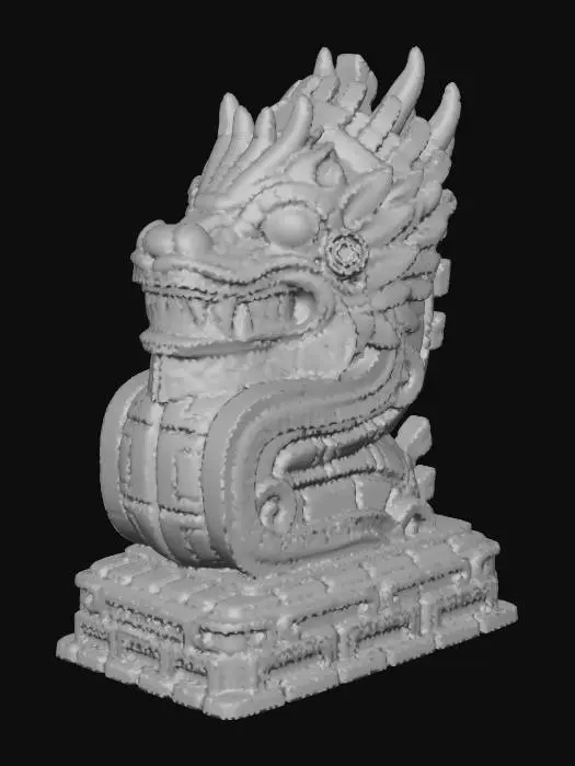 3D model for Aztec_Dragon