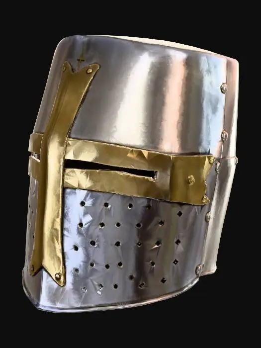 3D model for Medieval Steel Visor